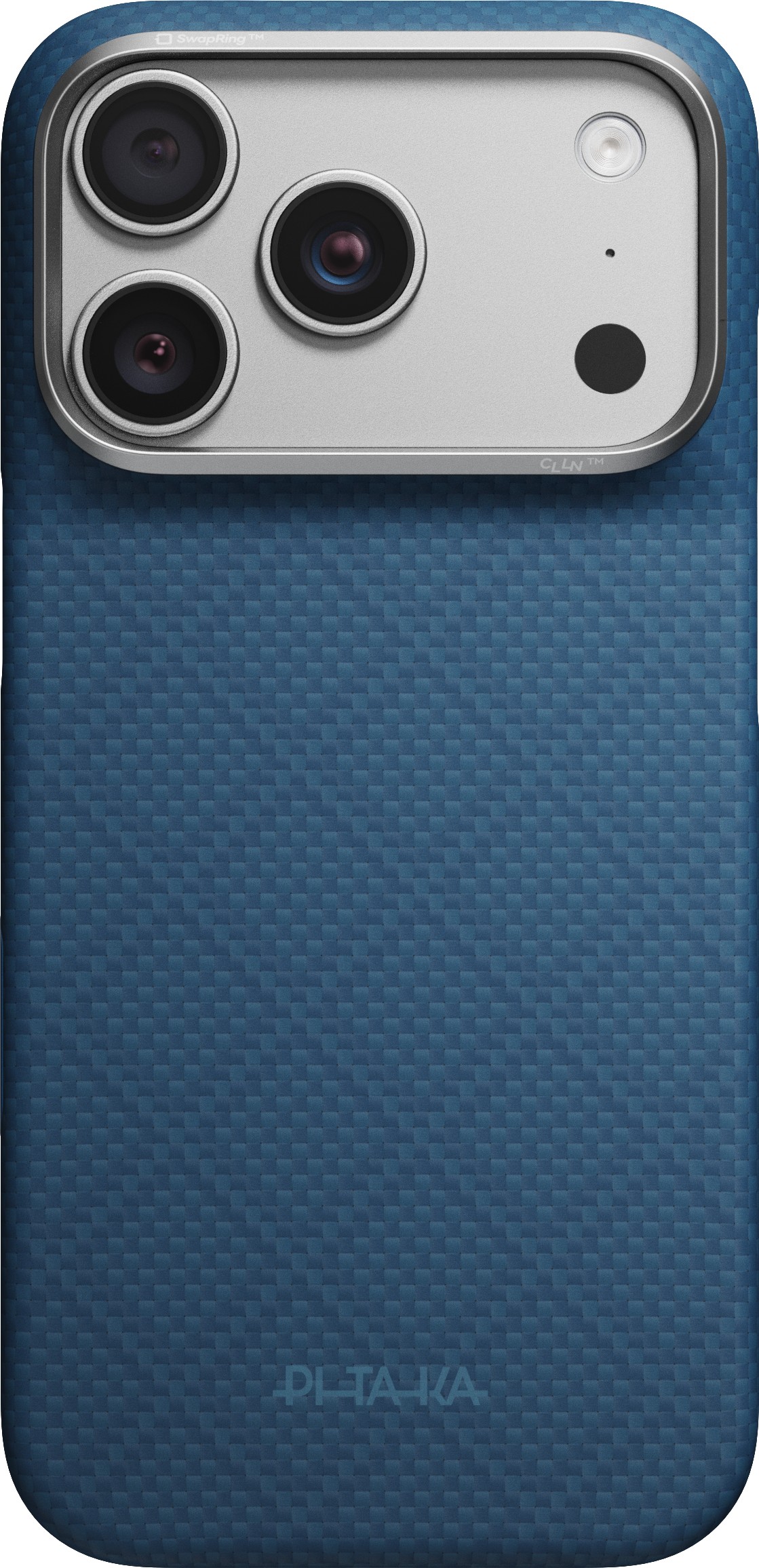 Чехол Pitaka Argyle Edge Case для iPhone 18 Pro, синий