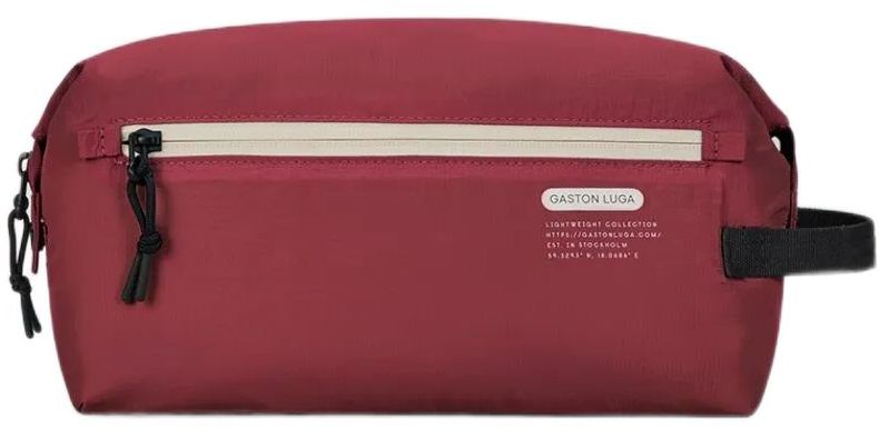 Чехол для аксессуаров Gaston Luga Lightweight Washbag, красный