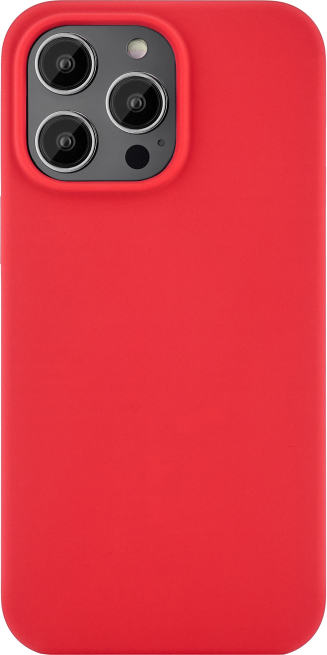 Чехол uBear Touch Mag Case для iPhone 14 Pro Max, soft-touch, красный