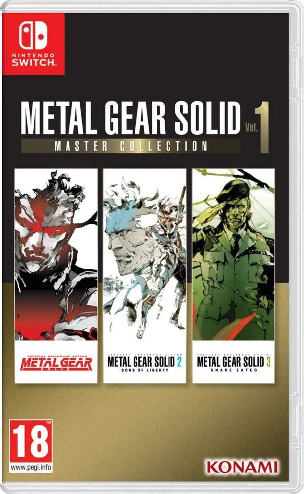 Бренд Игра для Nintendo Switch Metal Gear Solid: Master Collection, английская версия