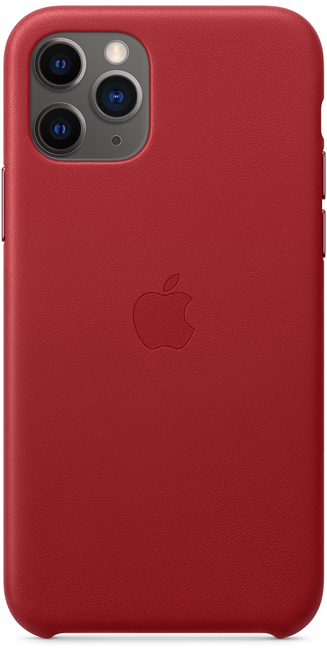 Чехол для iPhone 11 Pro Leather (Product), красный