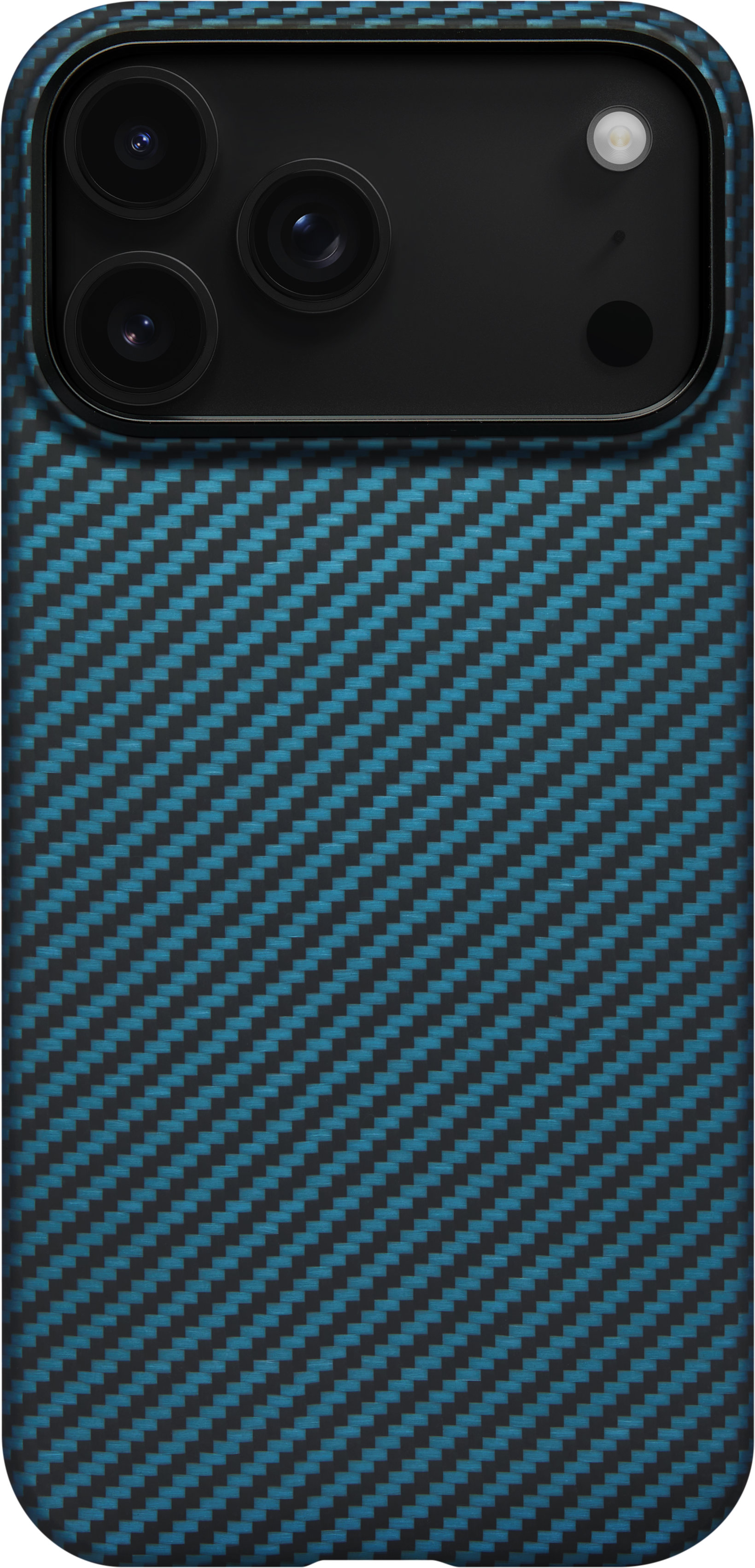 

Чехол Pitaka Slim Case для iPhone 17 Pro, черный+синий, Темно-синий+черный, Чехол Slim Case для iPhone 17 Pro, черный+синий