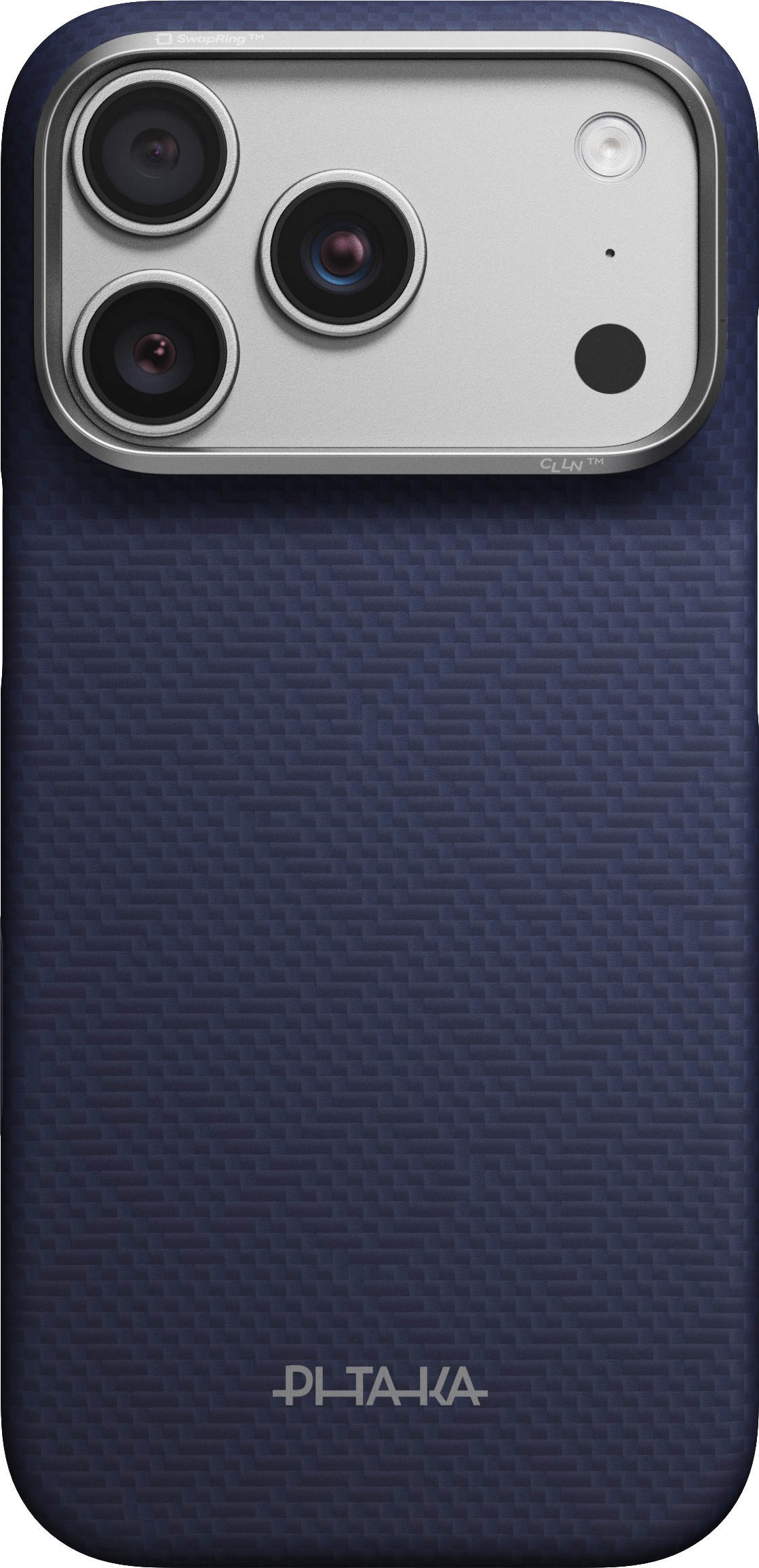 Чехол Pitaka Weaving Edge Case для iPhone 18 Pro, синий