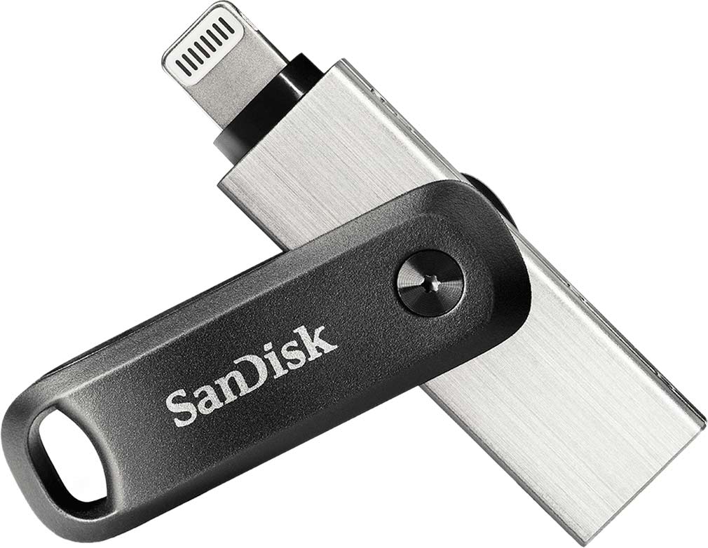 

Флеш-накопитель SanDisk iXpand Flash Drive Go, 128 ГБ, Черный, Флеш-накопитель iXpand Flash Drive Go, 128 ГБ