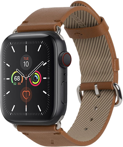 

Ремешок Native Union для Apple Watch 44 мм, кожа, коричневый, Ремешок для Apple Watch 44 мм, кожа, коричневый