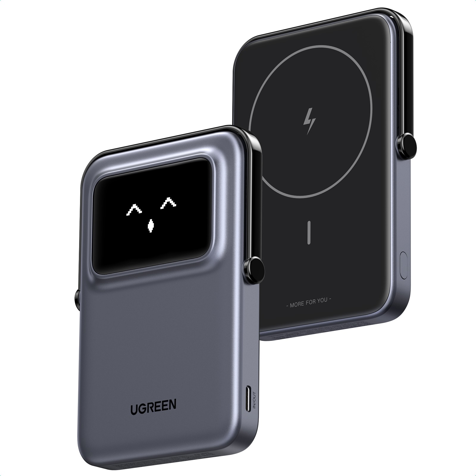 Внешние аккумуляторы  restore UGREEN Внешний аккумулятор PB511 UNO, 5000 mAh, серый