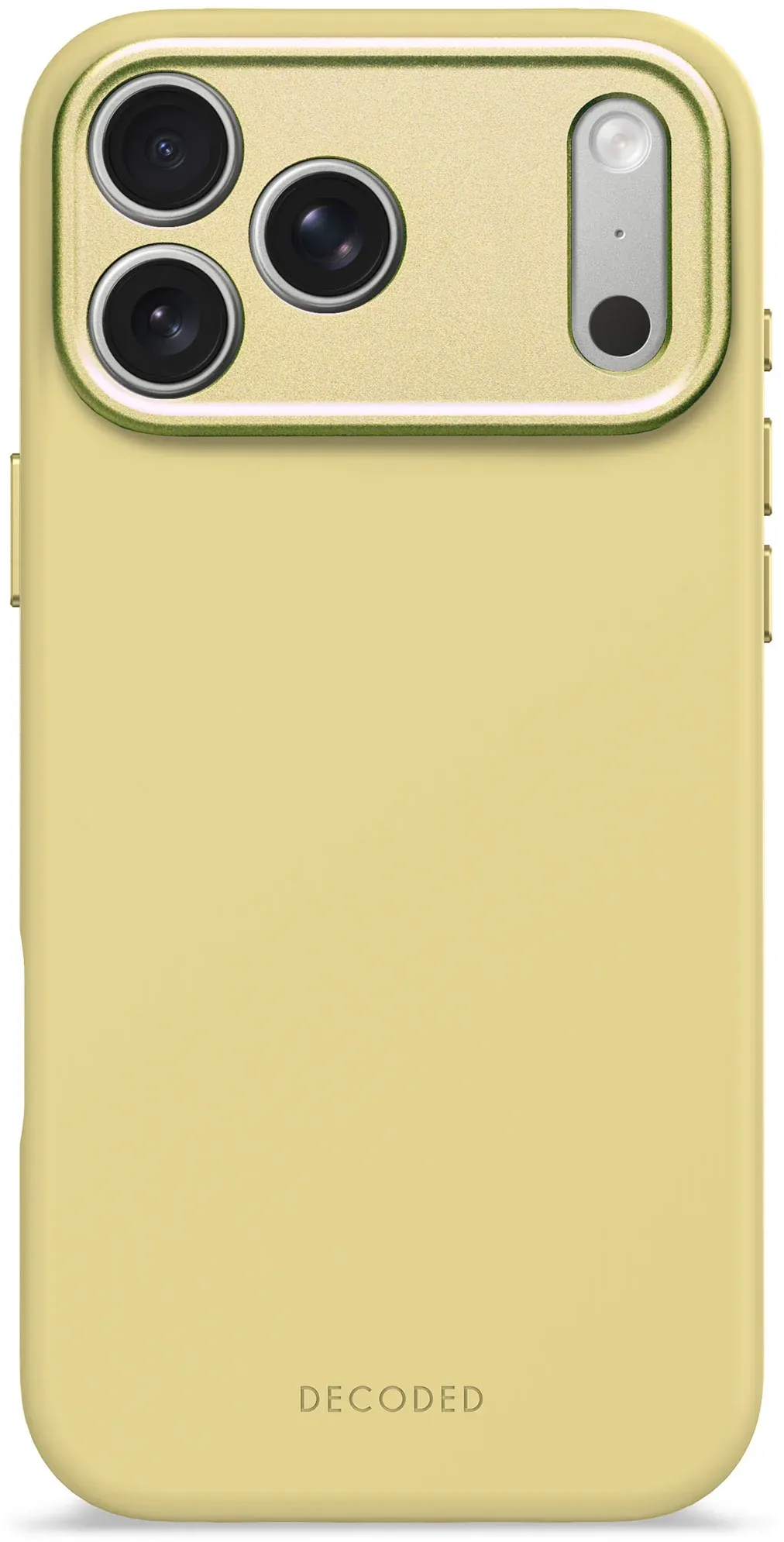 

Чехол Decoded Silicone Case Yuma Yellow для iPhone 17 Pro Max, силикон, желтый, Жёлтый, Чехол Silicone Case Yuma Yellow для iPhone 17 Pro Max, силикон, желтый