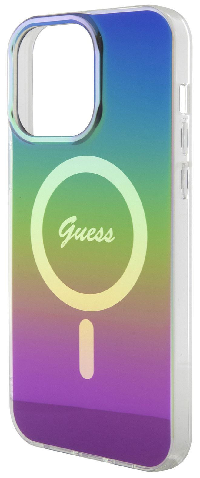 Бренд Чехол Guess Script для iPhone 15 Pro Max MagSafe, черный