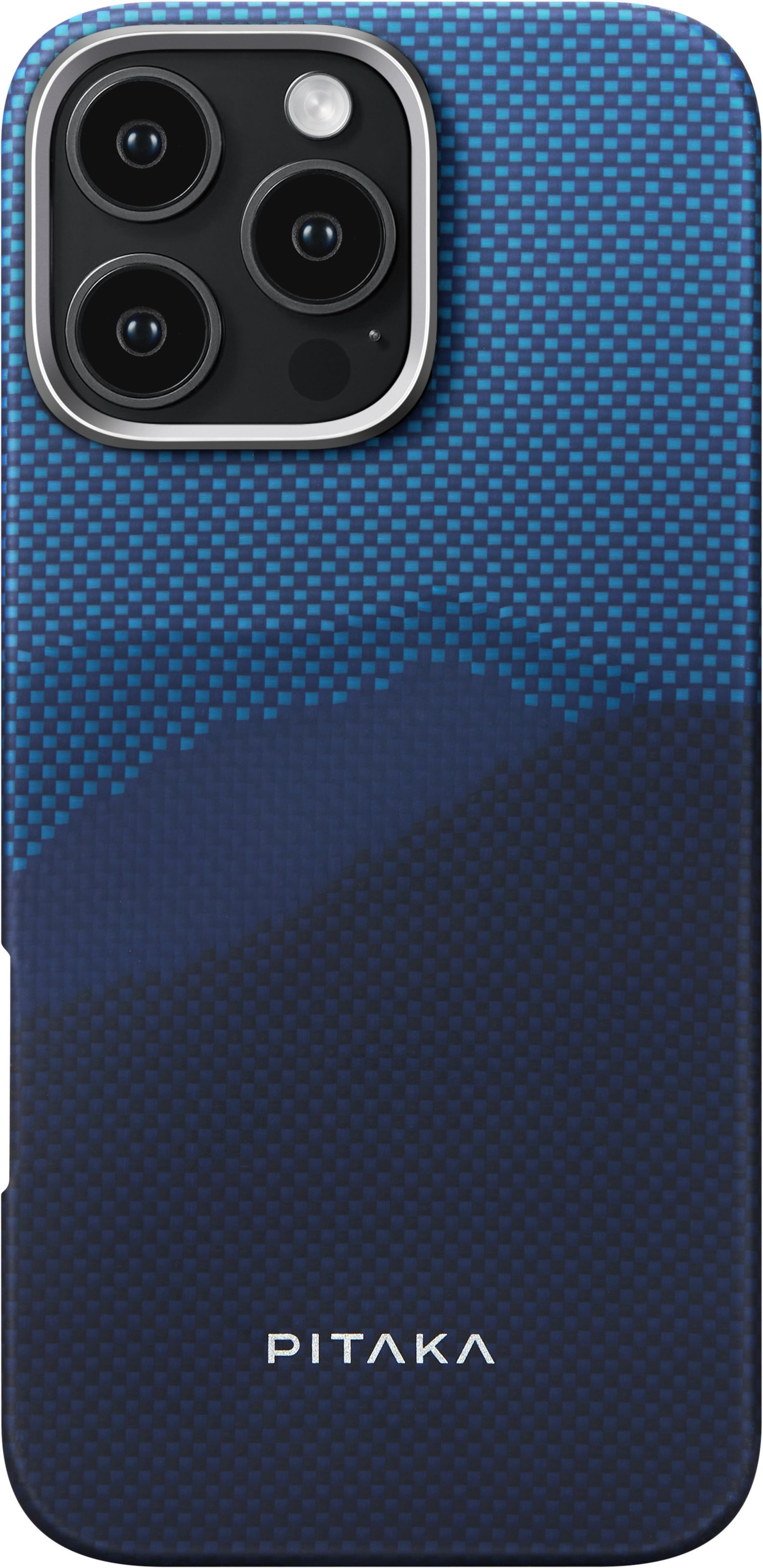 

Чехол Pitaka MagEZ 4 StarPeak для iPhone 16 Pro Max, кевлар, синий, Чехол MagEZ 4 StarPeak для iPhone 16 Pro Max, кевлар, синий