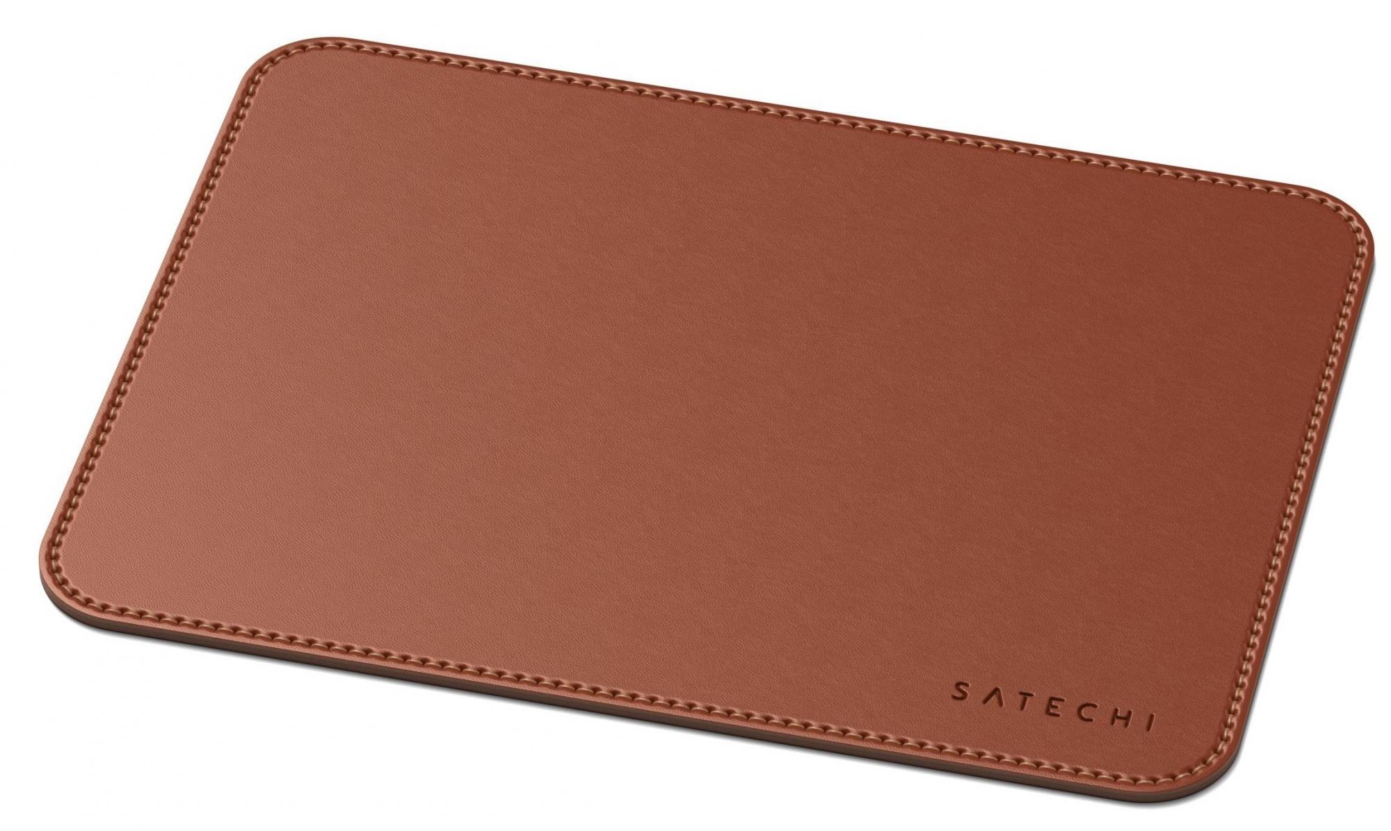 Бренд Коврик для мыши Satechi Eco Leather Mouse Pad, коричневый