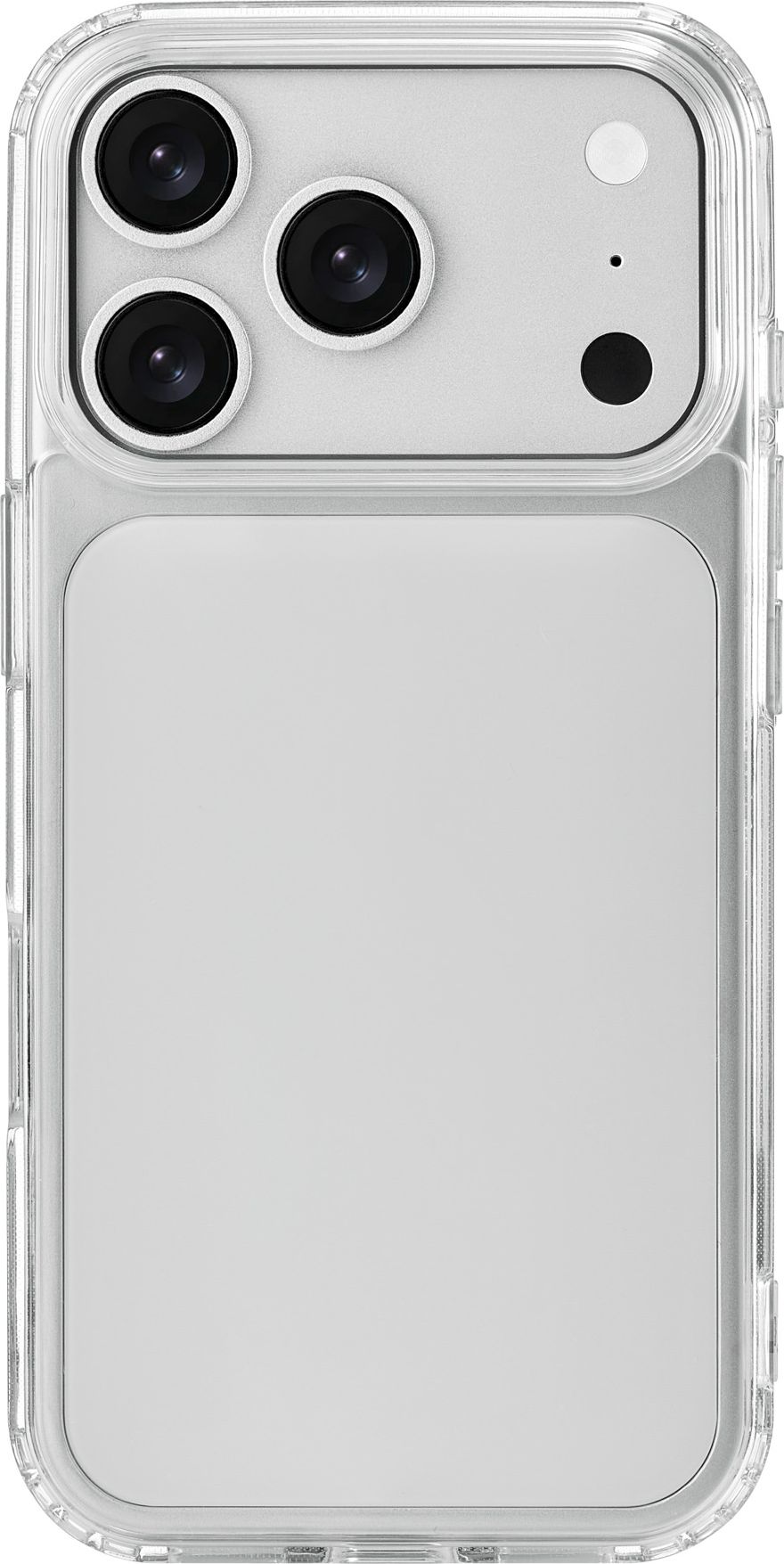 Чехол moonfish для iPhone 18 Pro, PC+TPU, прозрачный