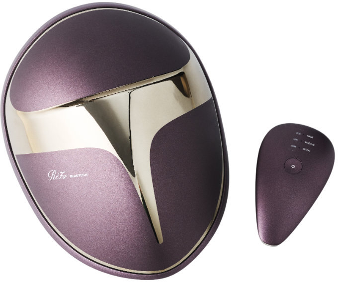 Маска для лица светодиодная ReFa LED Mask, фиолетовый Фото-2