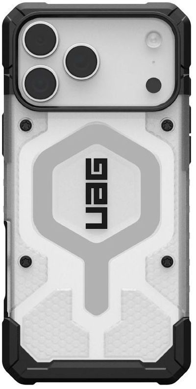 

Чехол UAG Pathfinder Clear MagSafe для iPhone 17 Pro Max, серебряный, Серебристый, Чехол Pathfinder Clear MagSafe для iPhone 17 Pro Max, серебряный