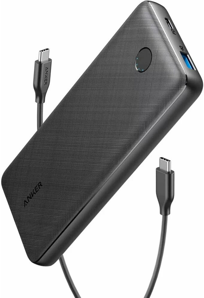 

Anker Внешний аккумулятор Power Core III Sense, 20000 мАч, черный