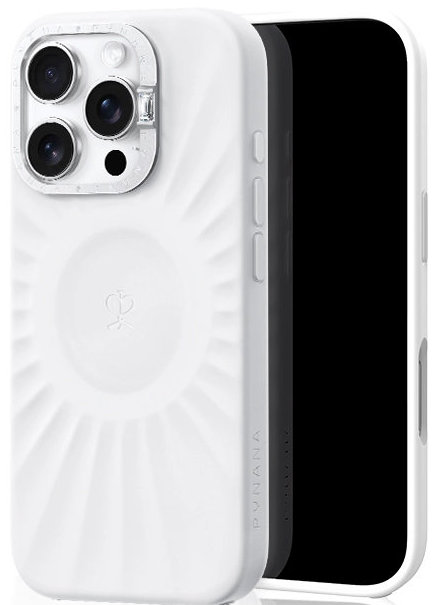 

Чехол PYNANA Starlight Series MagSafe для iPhone 16 Pro Max, белый, Чехол Starlight Series MagSafe для iPhone 16 Pro Max, белый