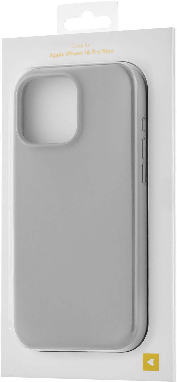 Чехол moonfish MagSafe для iPhone 16 Pro Max, силикон, soft-touch, серый