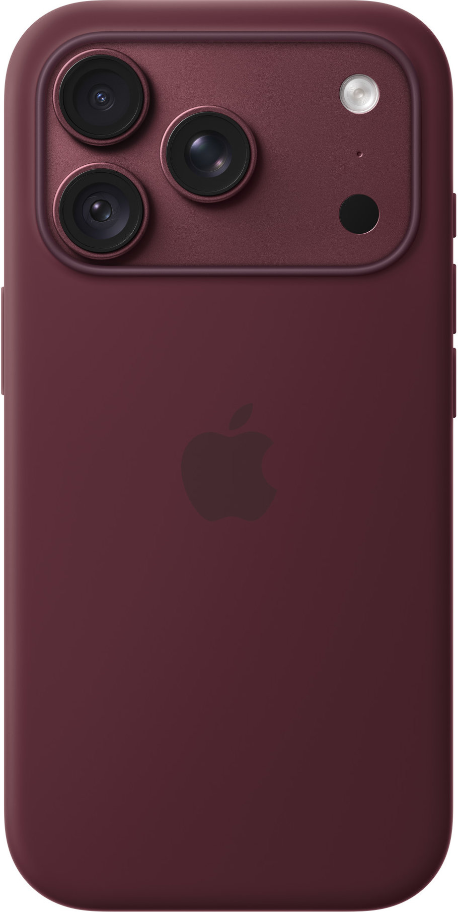 Чехол Apple для iPhone 18 Pro Silicone MagSafe, бургунди