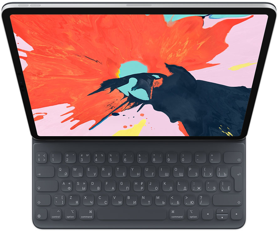 

Чехол-клавиатура Smart Keyboard Folio iPad Pro 12,9" (3-го поколения), Черный, Чехол-клавиатура Smart Keyboard Folio iPad Pro 12,9" (3-го поколения)