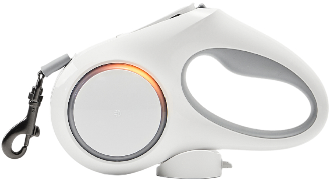 

Petkit Поводок-рулетка Go Shine со встроенным фонариком, 4,5 м, белый