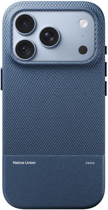 Чехол Native Union Re(Classic) MagSafe для iPhone 18 Pro, синий