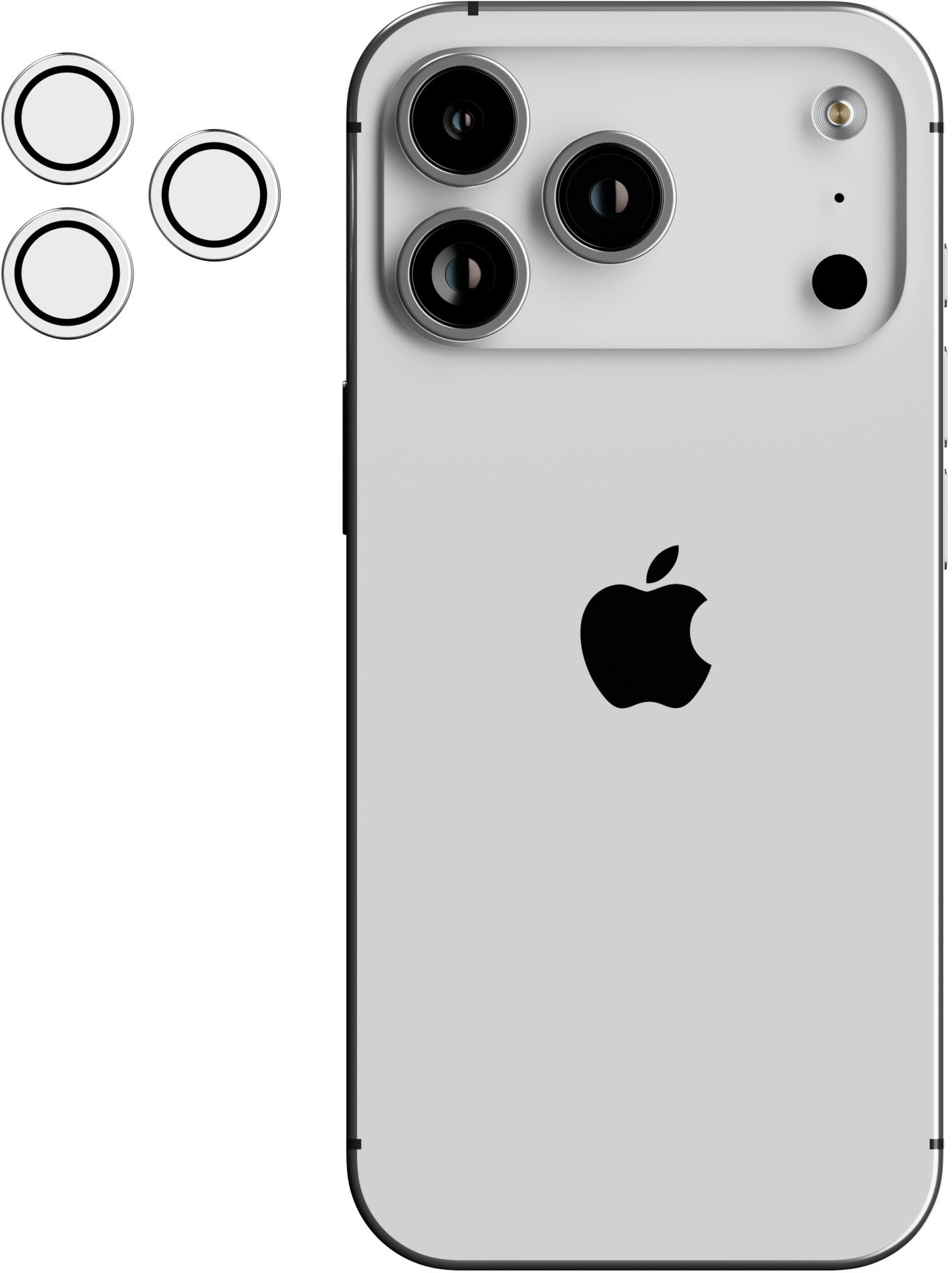 

Стекло защитное uBear для iPhone 17 Pro/Pro Max, Nano Lens Shield, Стекло защитное для iPhone 17 Pro/Pro Max, Nano Lens Shield
