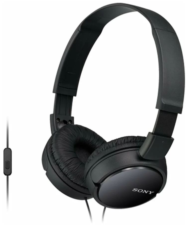 Бренд Наушники накладные Sony MDR-ZX110AP, черный