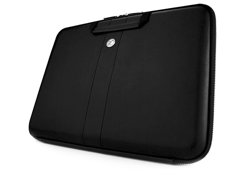 Кожаная сумка SmartSleeve для ноутбука 13" черная