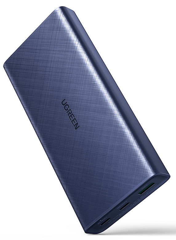 

UGREEN Аккумулятор PB165, 20000mAh, синий