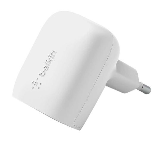 Сетевое зарядное устройство Belkin BoostCharge Wall Charger USB-C, 20 Вт, белый