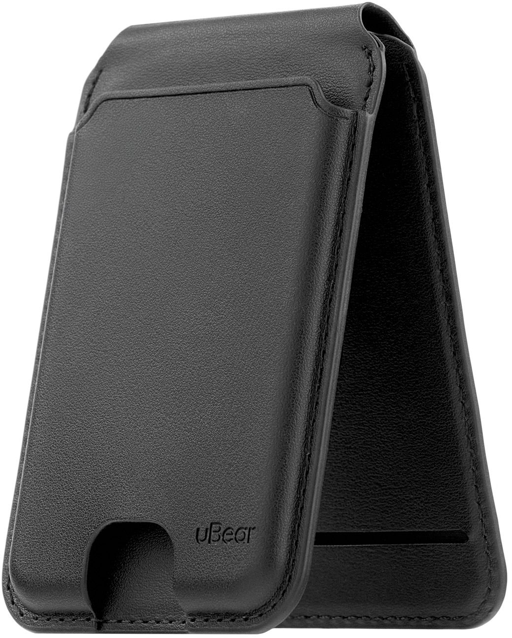 

Чехол-бумажник uBear Fold Geo, эко-кожа, черный, Чехол-бумажник Fold Geo, эко-кожа, черный