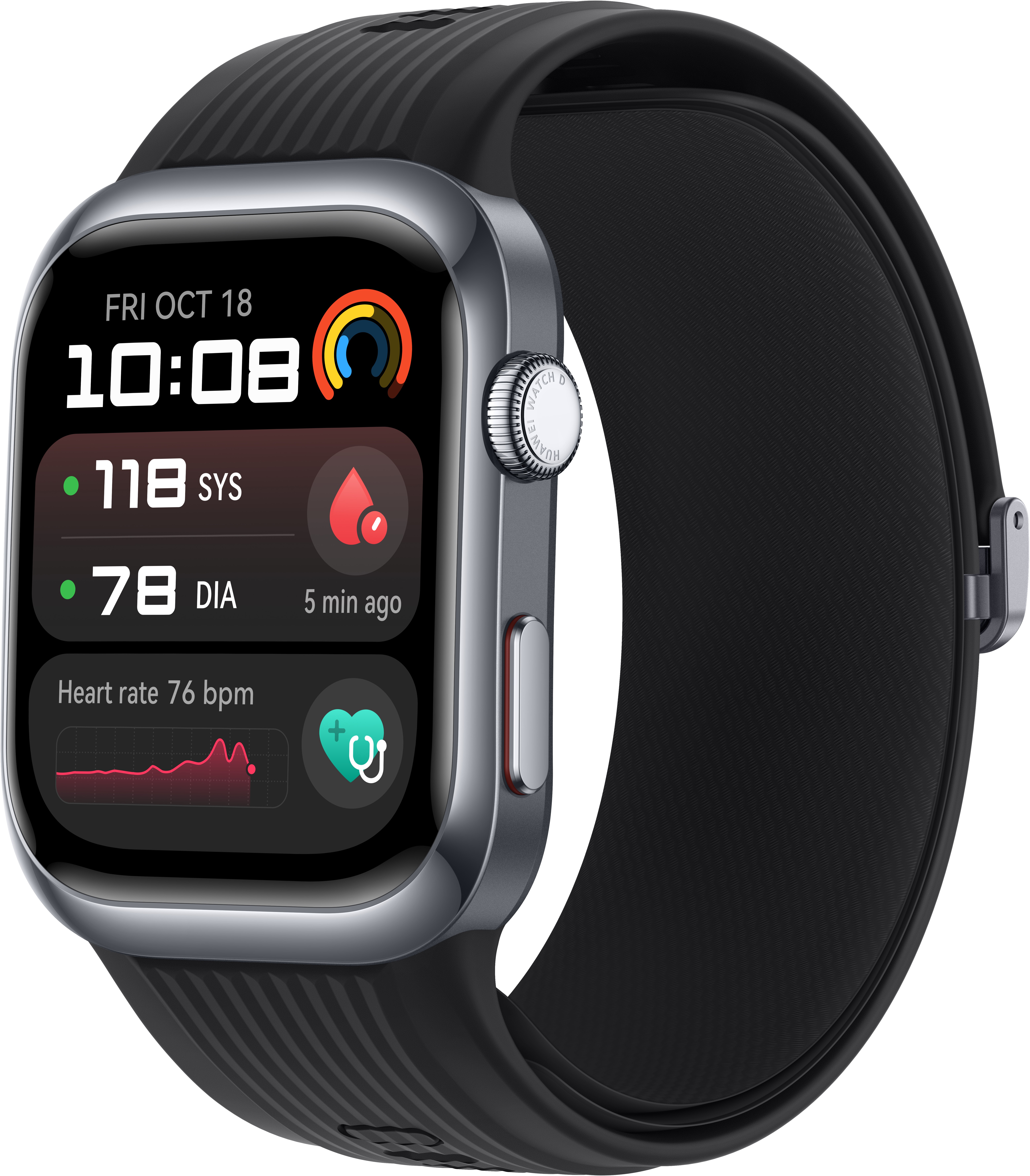 Смарт-часы HUAWEI Watch D2 Luca-B10, черный