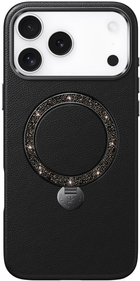 

Чехол PYNANA Dancing Circle Series MagSafe для iPhone 17 Pro Max, черный, Чехол Dancing Circle Series MagSafe для iPhone 17 Pro Max, черный