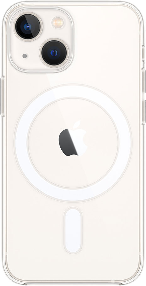 фото Чехол magsafe для iphone 13 mini, поликарбонат, прозрачный apple