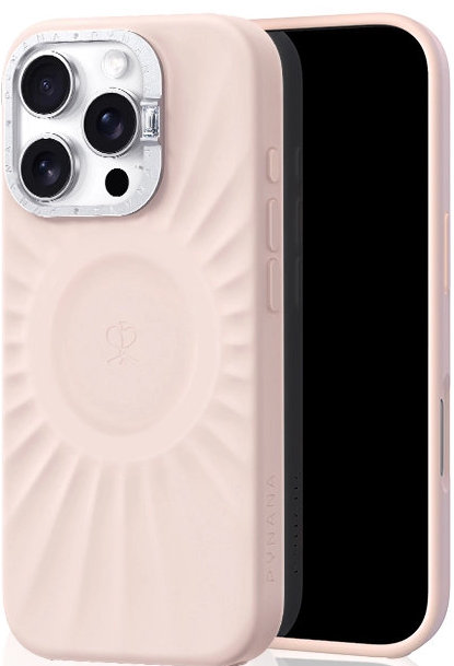 

Чехол PYNANA Starlight Series MagSafe для iPhone 16 Pro, розовый, Чехол Starlight Series MagSafe для iPhone 16 Pro, розовый