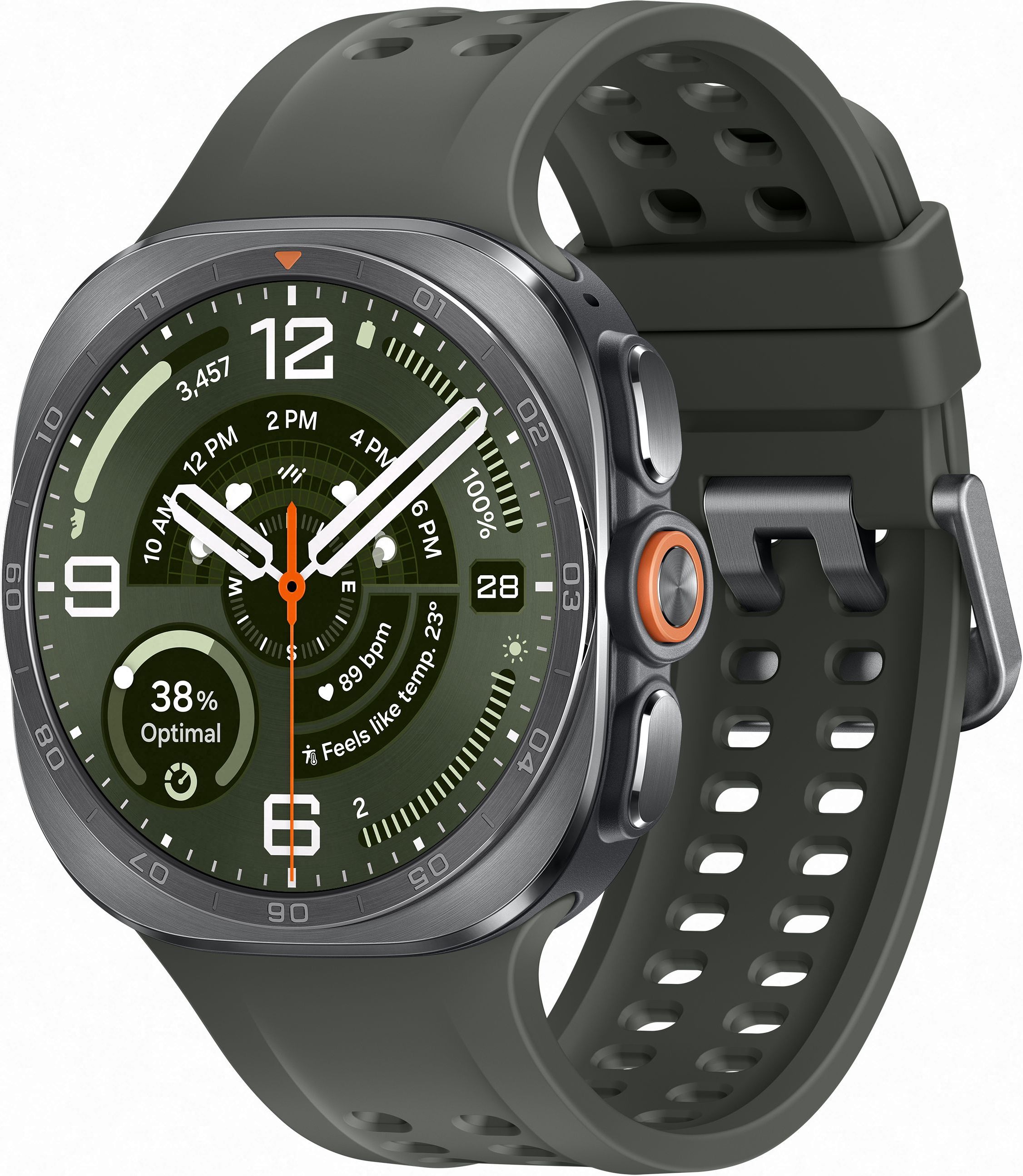Смарт-часы Samsung Galaxy Watch Ultra2 LTE 47 мм, серый титан