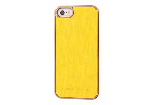 Бренд Чехол Richmond & Finch Framed Rose Yellow Waves для iPhone 5/5s/SE желтый