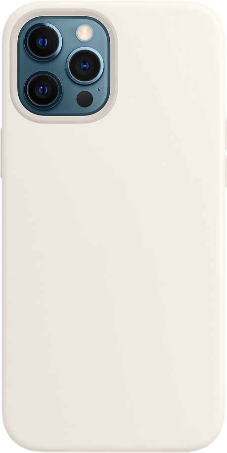 Чехол MagSafe для iPhone 12 Pro Max, белый