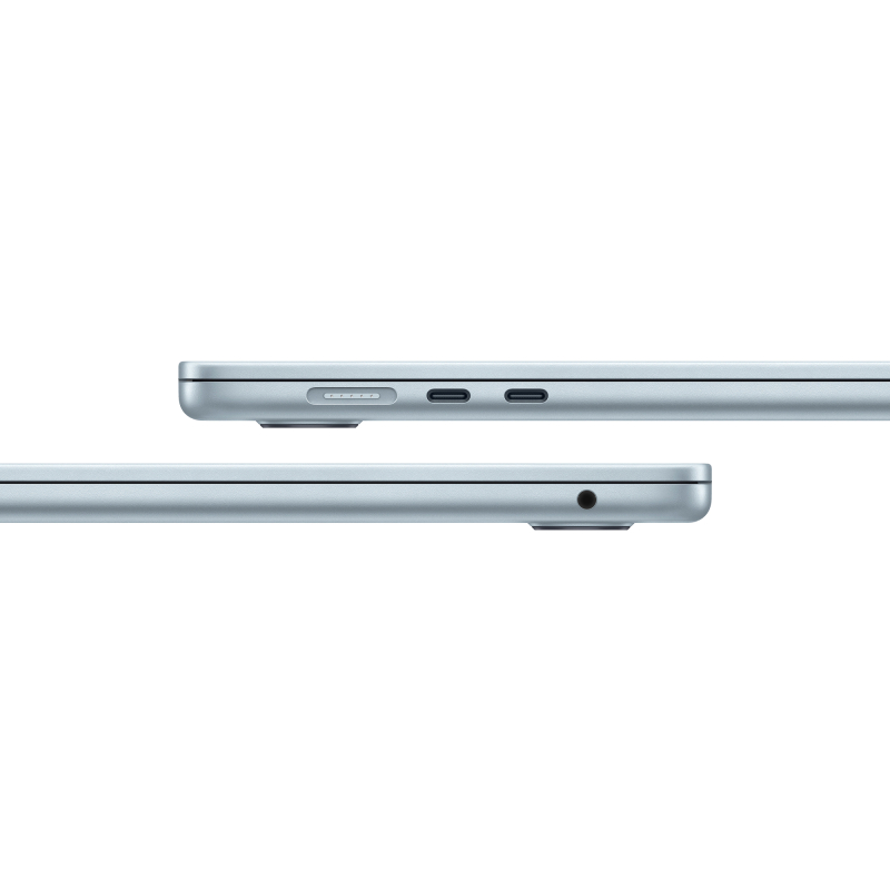 Apple MacBook Air 15" (M4, 10C CPU/10C GPU, 2025), 24 ГБ, 1 ТБ SSD, «небесно-голубой» Фото-4