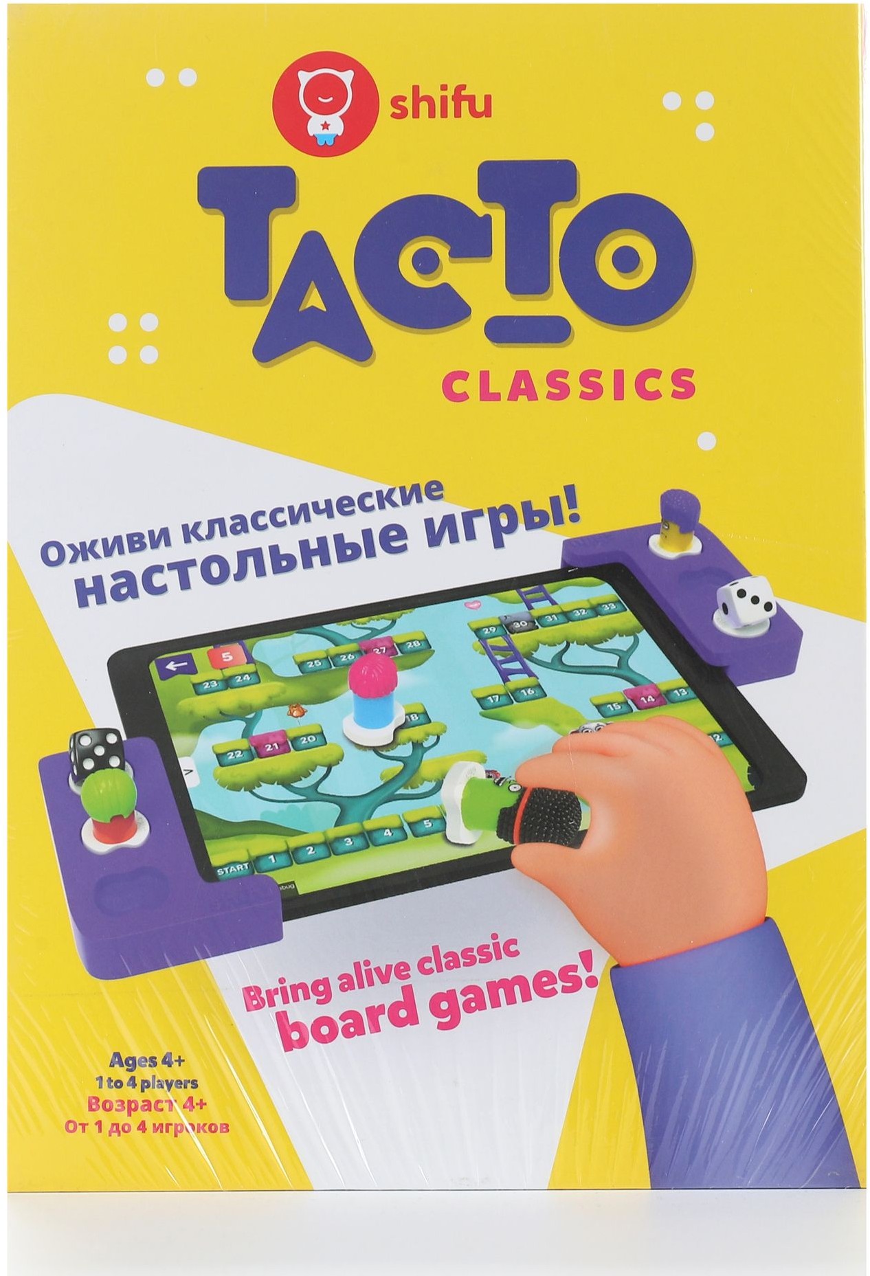 

Настольная игра Shifu Tacto Ходики, Разноцветный, Настольная игра Tacto Ходики