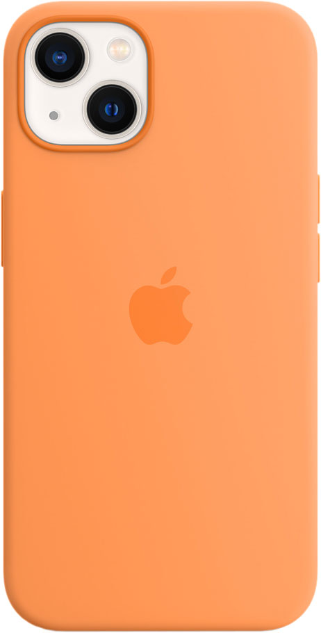 Чехол MagSafe для iPhone 13, силикон, «весенняя мимоза»