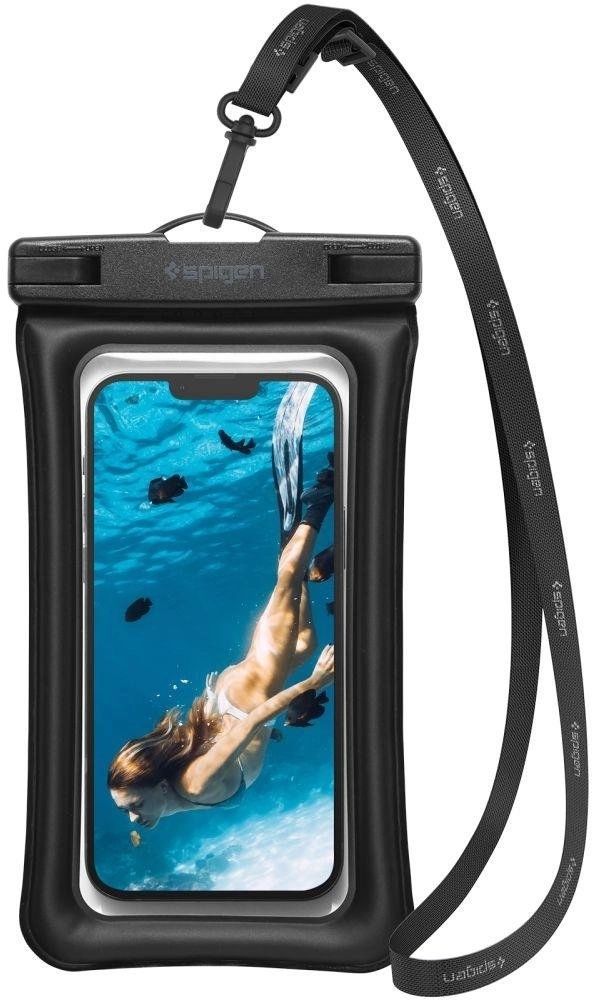 Spigen Чехол Waterproof Universal Float Case, черный