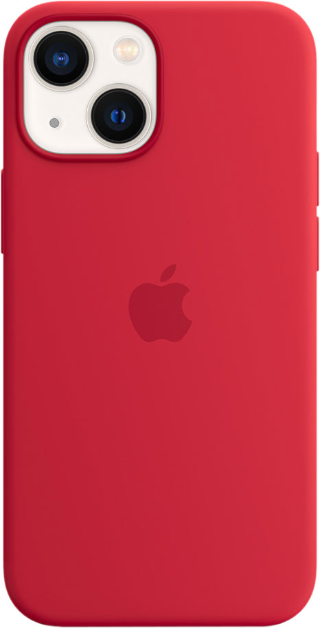 Чехол MagSafe для iPhone 13 mini, силикон, (PRODUCT)RED