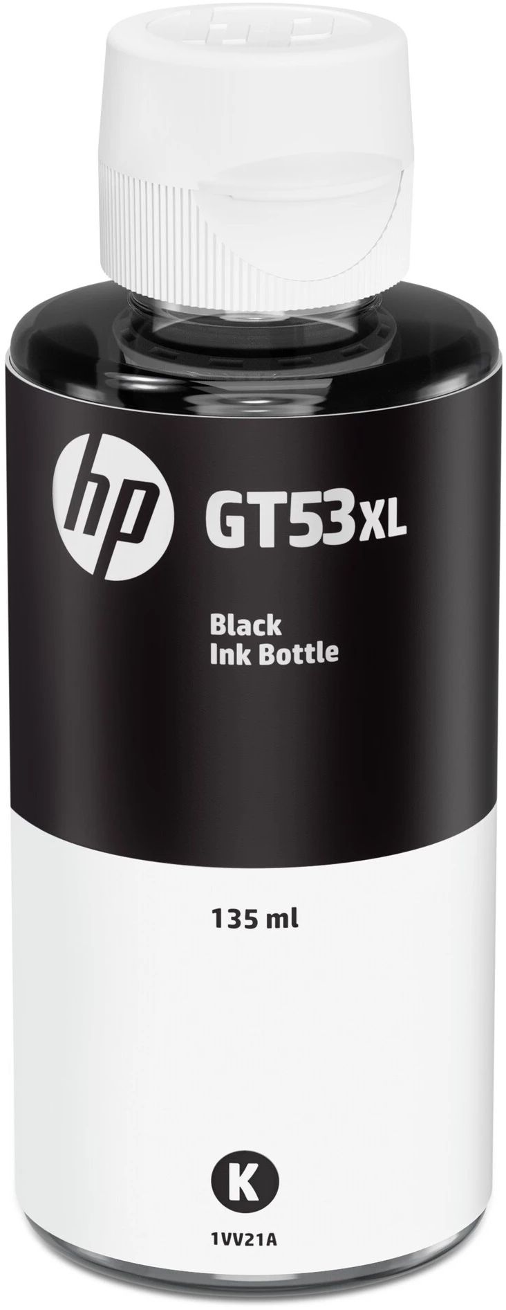 

Чернила HP GT53XL Black Original Ink Bottle, 135 мл, Черный, Чернила GT53XL Black Original Ink Bottle, 135 мл