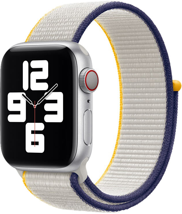 

Apple Спортивный браслет для Watch 40 мм, бледно-серый