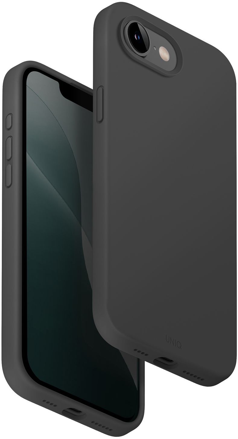 Uniq Чехол LINO Grey MagSafe для iPhone 16e, серый