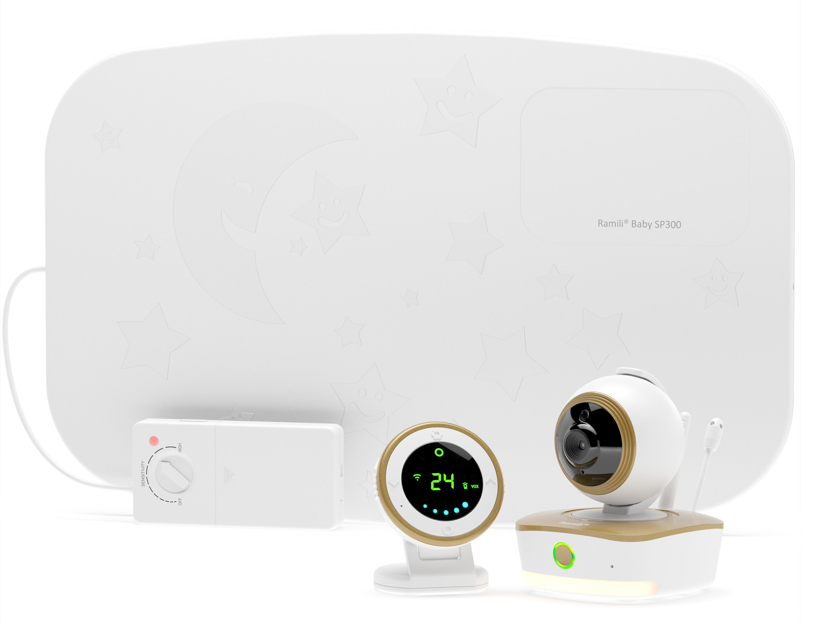 

Видеоняня Ramili Baby RV1800SP, белый, Видеоняня Baby RV1800SP, белый