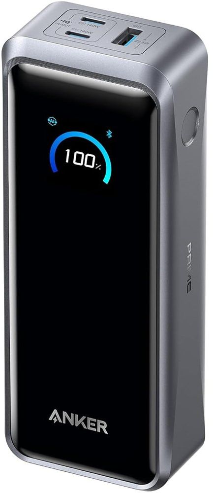 

Внешний аккумулятор Anker Prime 26000mAh, черный, Внешний аккумулятор Prime 26000mAh, черный