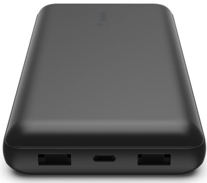 Внешний аккумулятор Belkin + кабель USB-A - USB-C, 20000 мАч, черный Вид№4