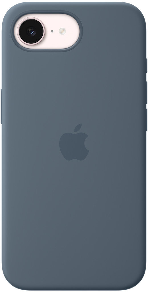 

Чехол Apple для iPhone 17e Silicone MagSafe, синий якорь, Тихоокеанский синий, Чехол для iPhone 17e Silicone MagSafe, синий якорь