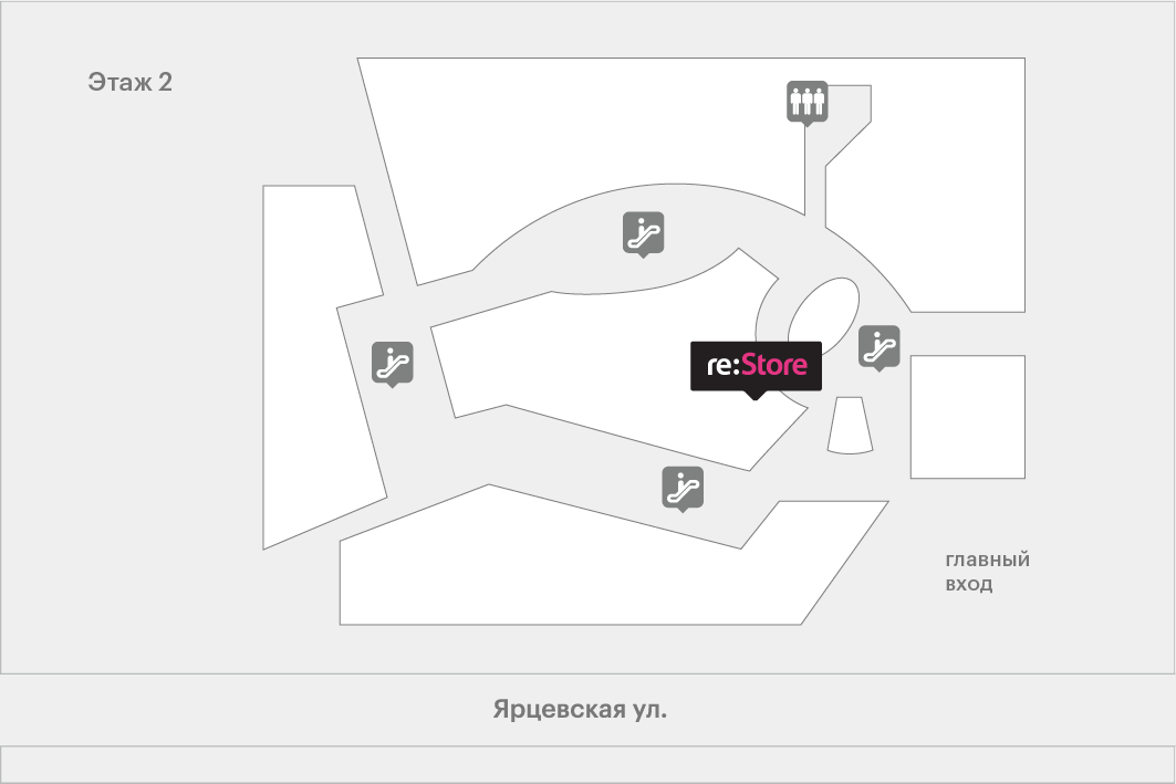 Каширская плаза схема магазинов